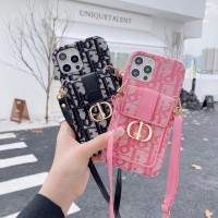 Hortory Super cute pattern iphone case with lanyard
