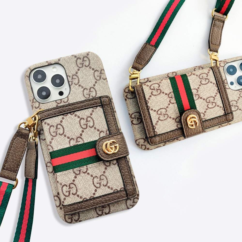 hortory gucci iphone case 13 max with wallet