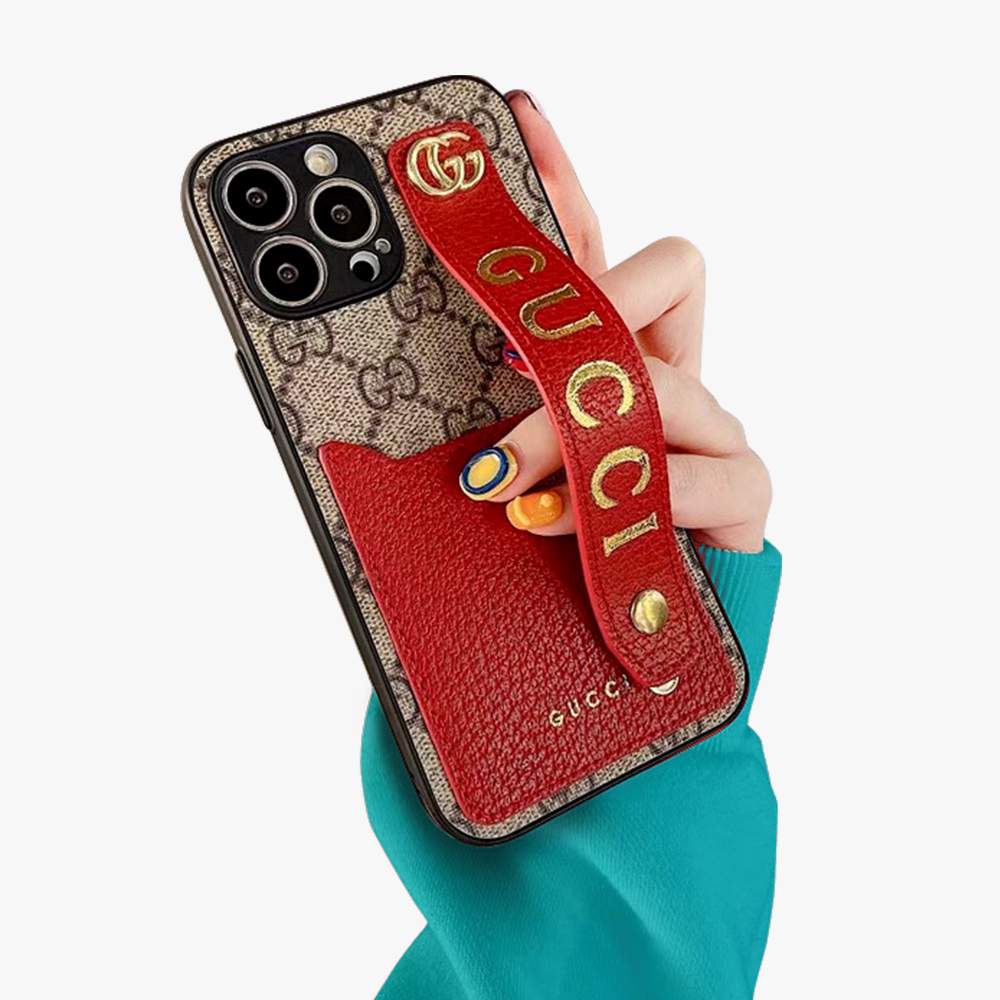 Hortory Cool designer iPhone case with wallet and holder