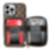 Hortory Luxury iphone case with zipper wallet