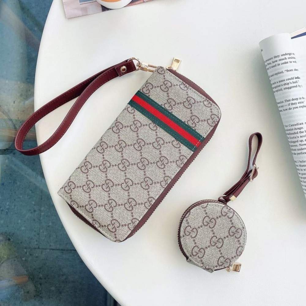 hortory gucci iphone 13 case with wallet