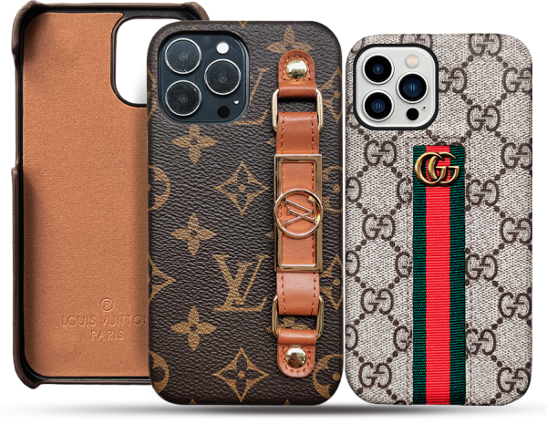 Hortory designer luxury iphone case with handheld stand and lanyard, Facebook Marketplace