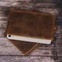 ipad mini 6 leather case crazy horse leather pad cover 7.9/8.3 Inch mini tablet case